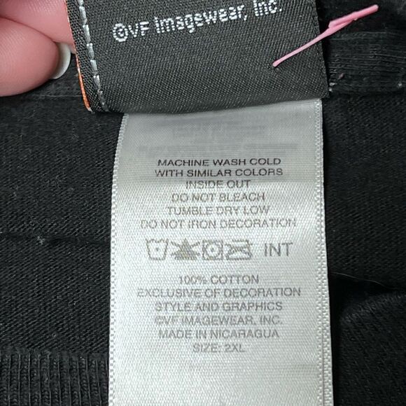 Vintage 2000 Harley Davidson Sea Coast North Hampton, NH Black Tee Shirt Mens 2X - Picture 5 of 7